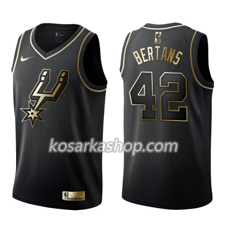 Dres San Antonio Spurs Davis Bertans 42 Nike Crna Golden Edition Swingman